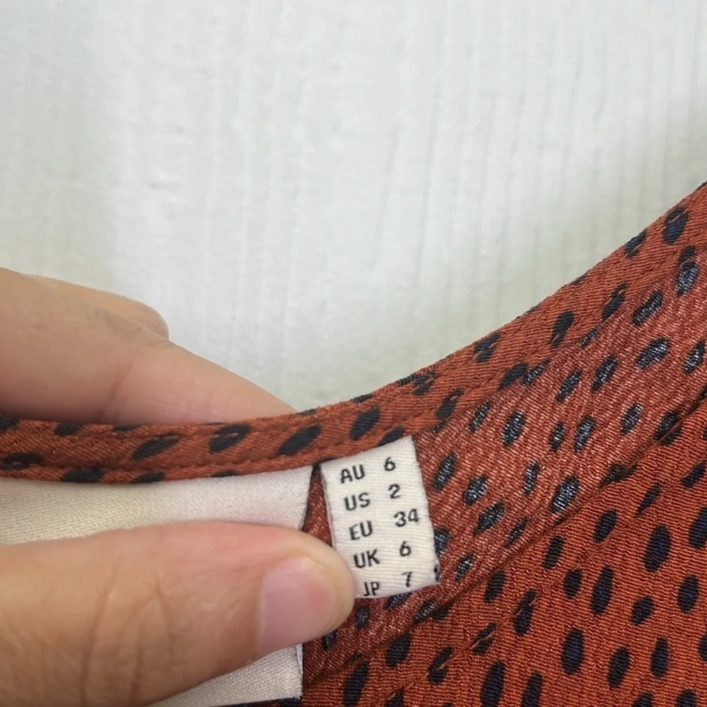 ELK The Label - Jorum Cheetah Tie At Shoulder Flowy Sleeveless Jumpsuit Size 2 - Picture 10 of 13